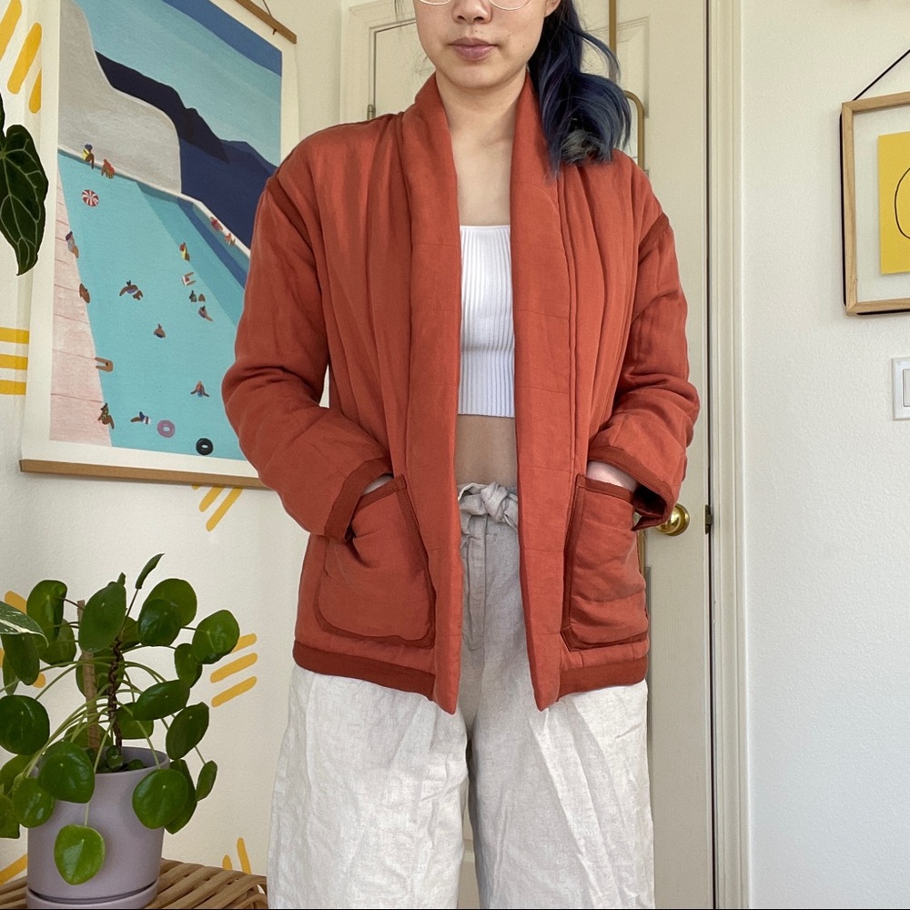 Marine Layer Quilted Kimono Jacket